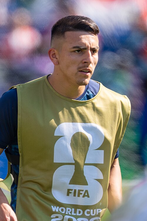 Braian Ojeda during France v Paraguay at the 2026 FIFA World Cup