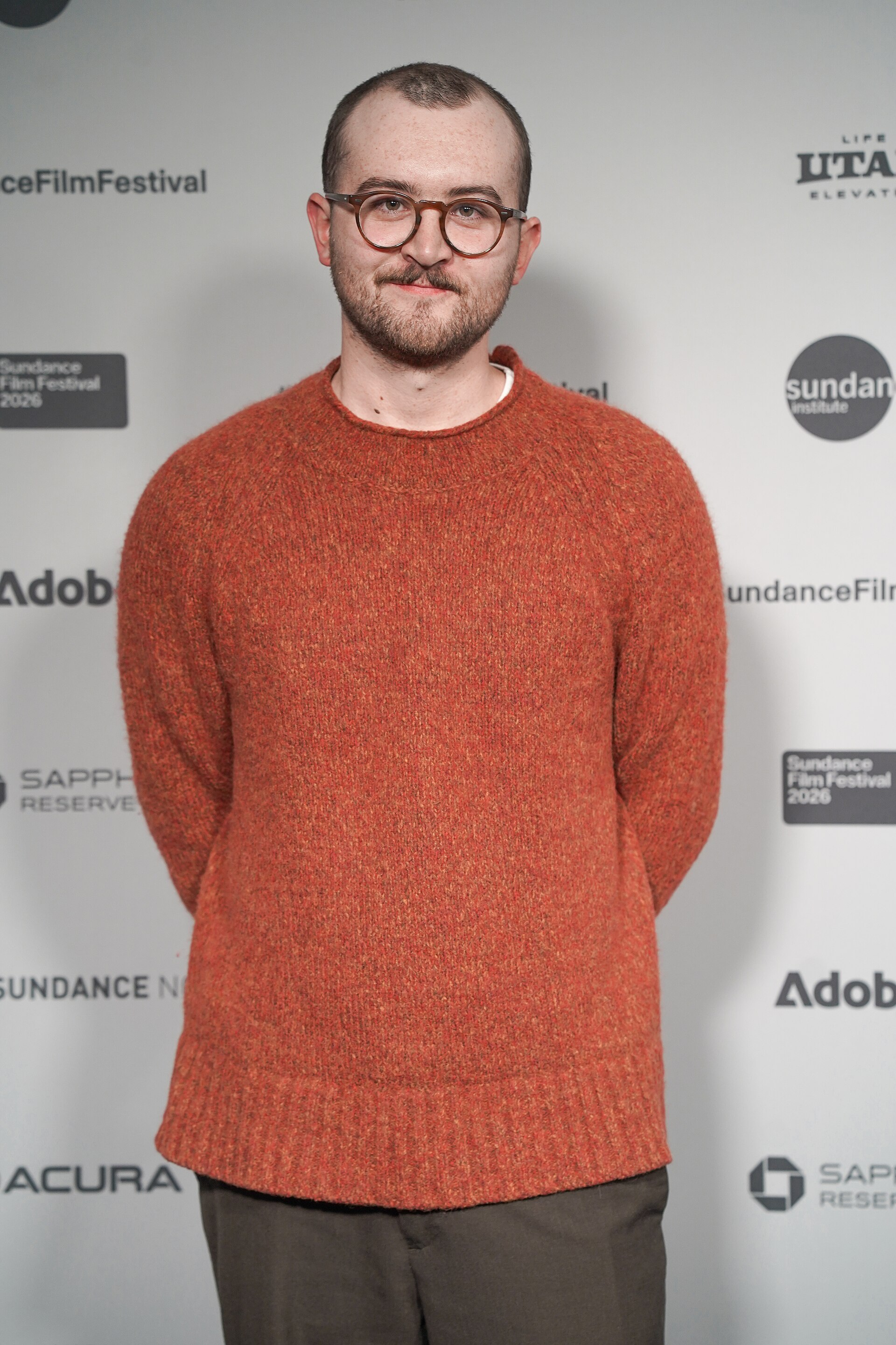 Brandon Bunner, editor, at the Radiant Frost premiere during the 2026 Sundance Film Festival
