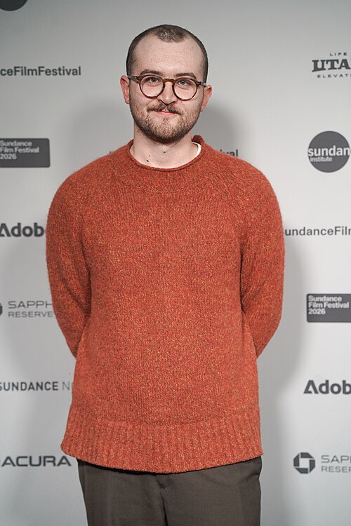Brandon Bunner, editor, at the Radiant Frost premiere during the 2026 Sundance Film Festival