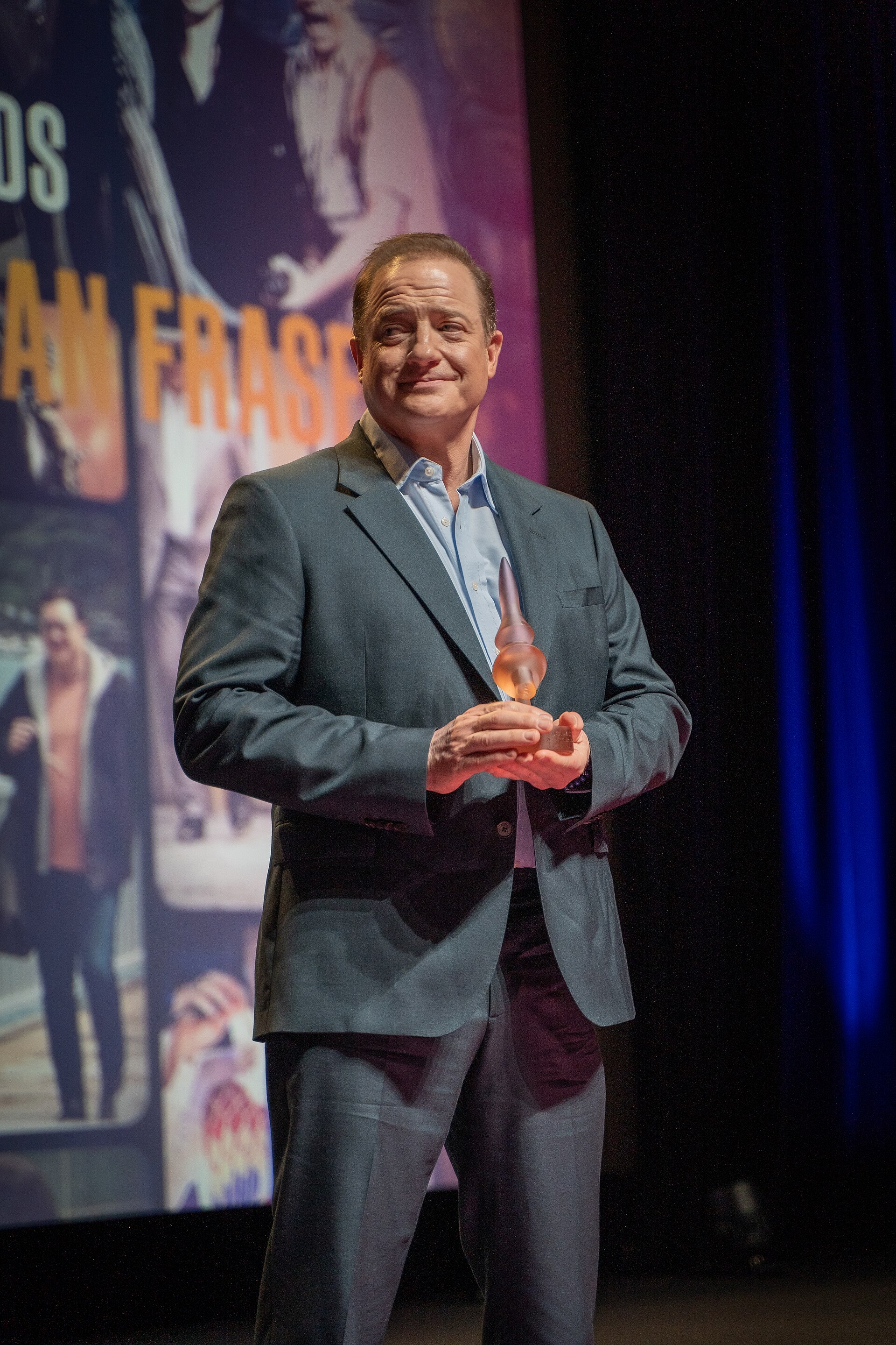 Brendan Fraser at Deauville American Film festival for his Talent Award 2026