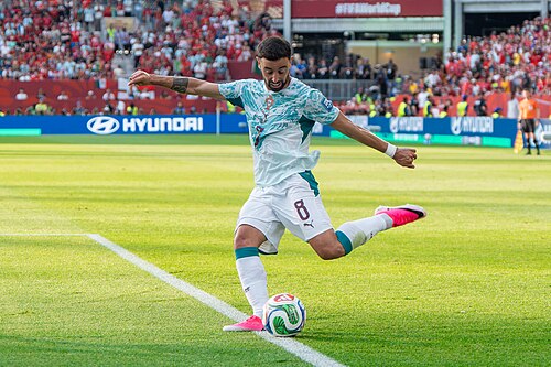 Bruno Fernandes during Croatia v Portugal on 2 July 2026 at the 2026 FIFA World Cup