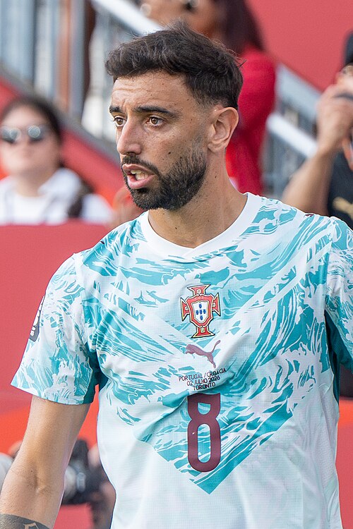 Bruno Fernandes during Croatia v Portugal on 2 July 2026 at the 2026 FIFA World Cup