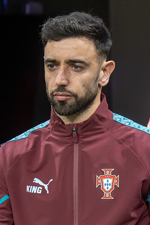 Bruno Fernandes during USMNT v Portugal 31 March 2026