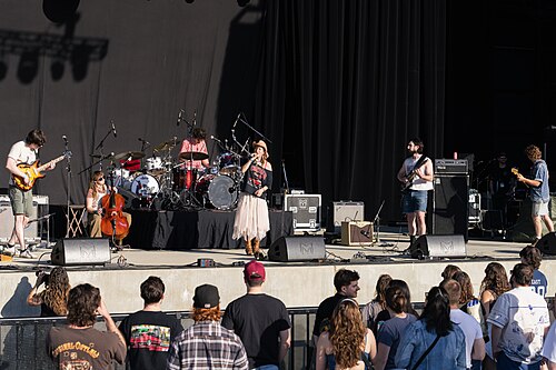 The band Bucko performing at Dominion Energy Riverrock on May, 15, 2026
