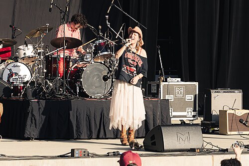 The band Bucko performing at Dominion Energy Riverrock on May, 15, 2026