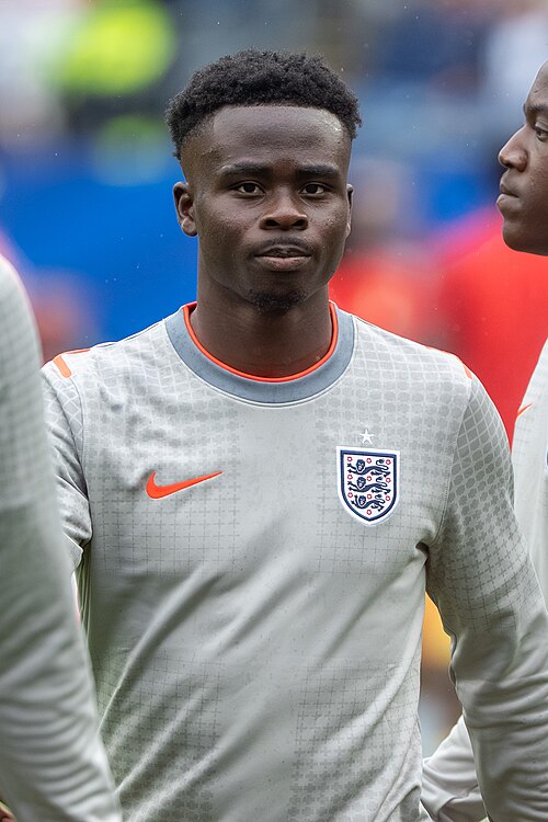 Bukayo Saka during England v Ghana on 23 June 2026 at the 2026 FIFA World Cup