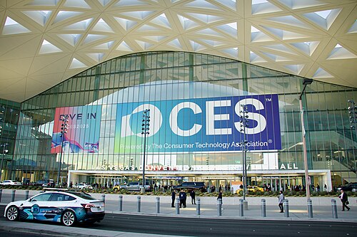 Las Vegas Convention Center West Hall during CES 2025 (January 8, 2025)