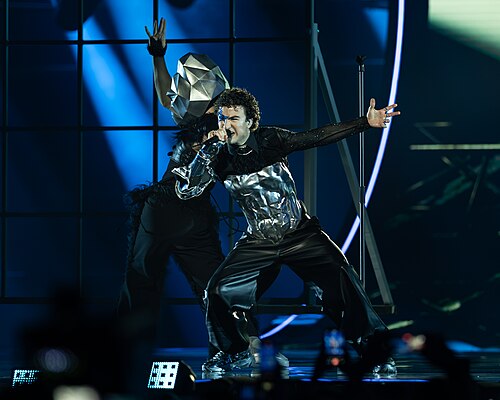 COSMÓ performing Tanzschein, representing Austria in the 2nd Semi Final of the 2026 Eurovision Song Contest in Vienna