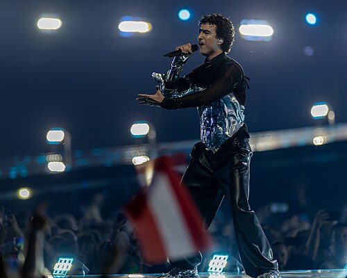 COSMÓ performing Tanzschein, representing Austria in the 2nd Semi Final of the 2026 Eurovision Song Contest in Vienna