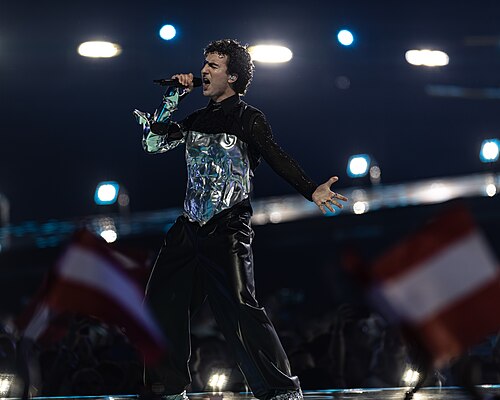 COSMÓ performing Tanzschein, representing Austria in the 2nd Semi Final of the 2026 Eurovision Song Contest in Vienna