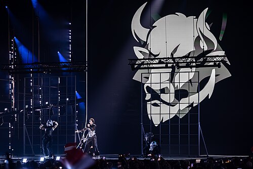 COSMÓ performing Tanzschein, representing Austria in the 2nd Semi Final of the 2026 Eurovision Song Contest in Vienna
