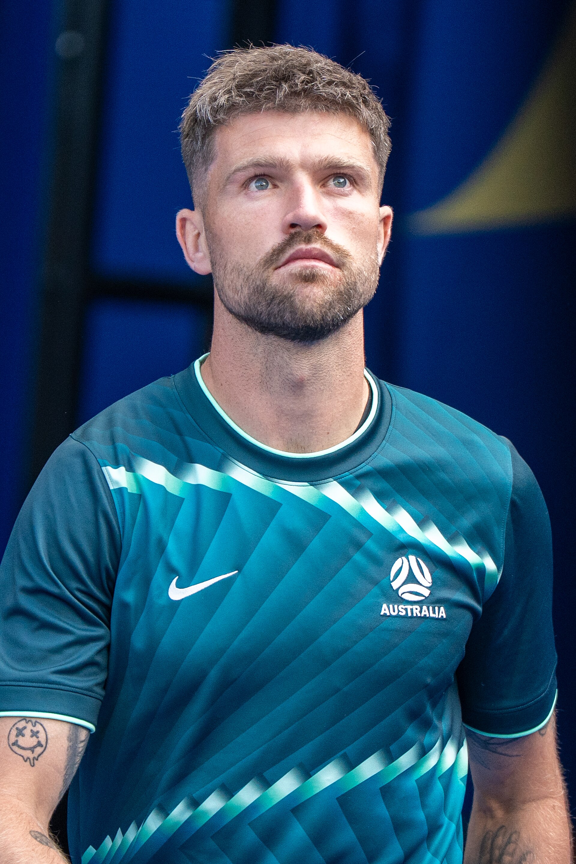 Cameron Burgess during United States v Australia on 19 June 2026 at the 2026 FIFA World Cup