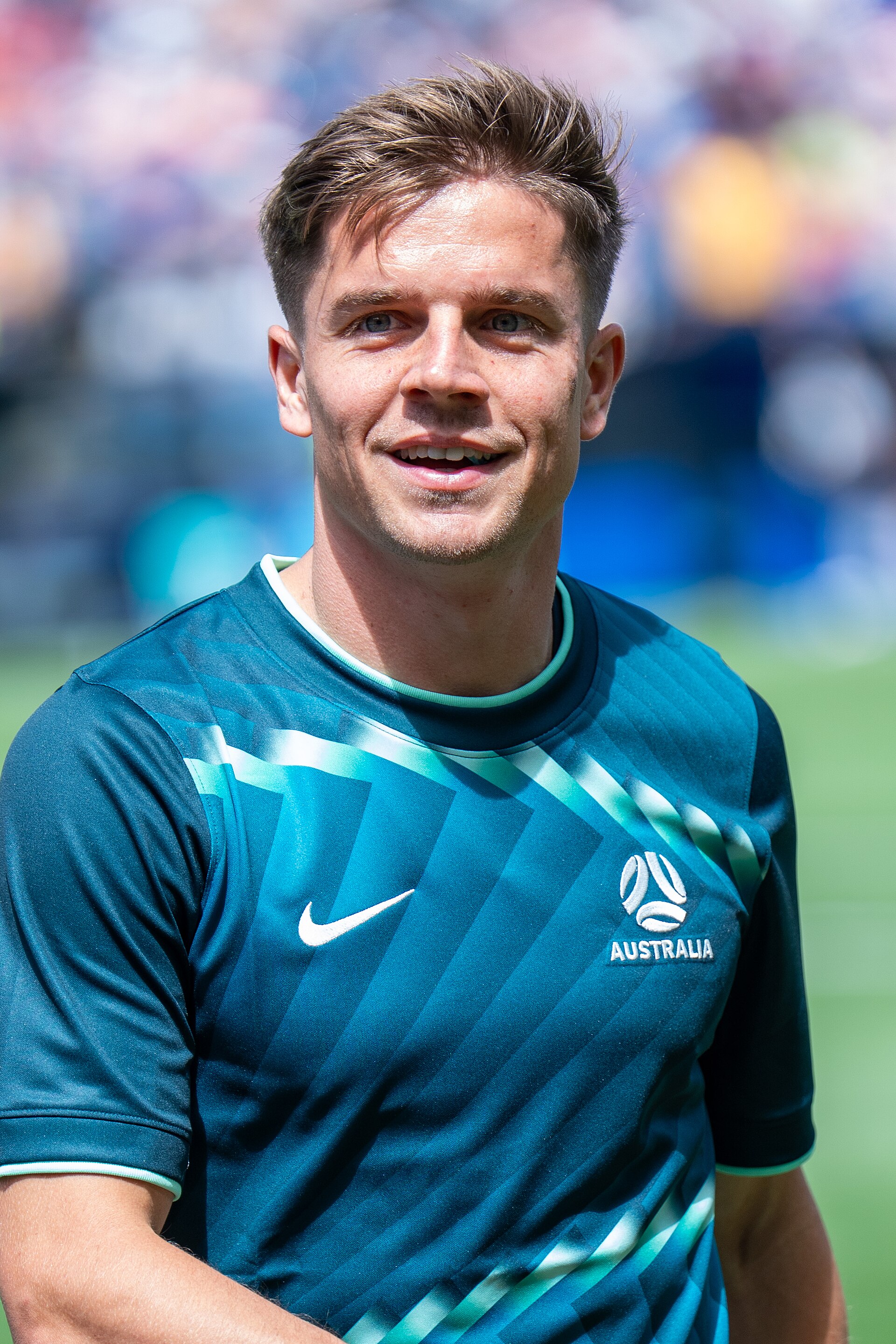 Cameron Devlin during United States v Australia on 19 June 2026 at the 2026 FIFA World Cup