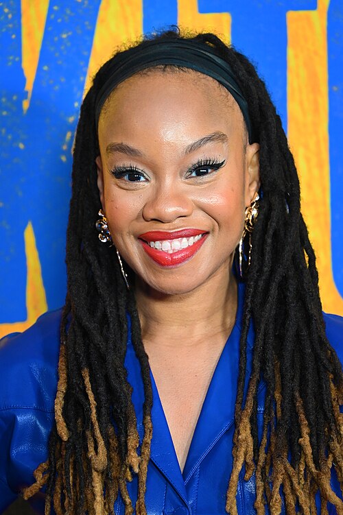 Choreographer Camille A. Brown at the first anniversary celebration for "Hell's Kitchen" on Broadway, April 2025