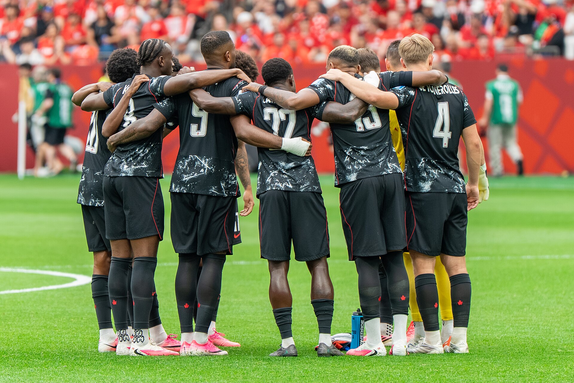 Canada during Canada v Qatar on 18 June 2026 at the 2026 FIFA World Cup