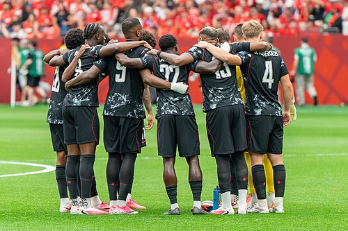 Canada during Canada v Qatar on 18 June 2026 at the 2026 FIFA World Cup