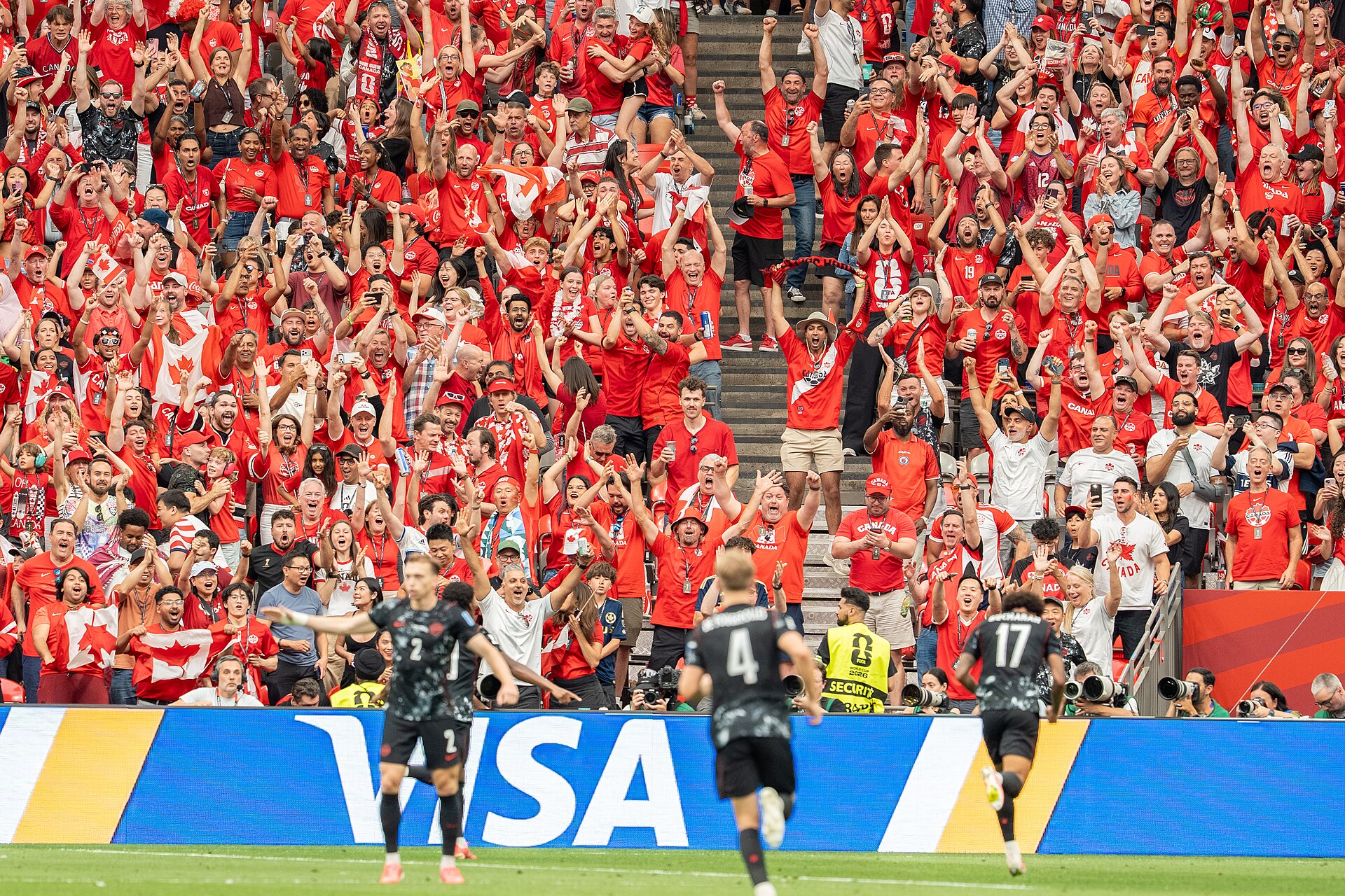 Canada v Qatar on 18 June 2026 at the 2026 FIFA World Cup