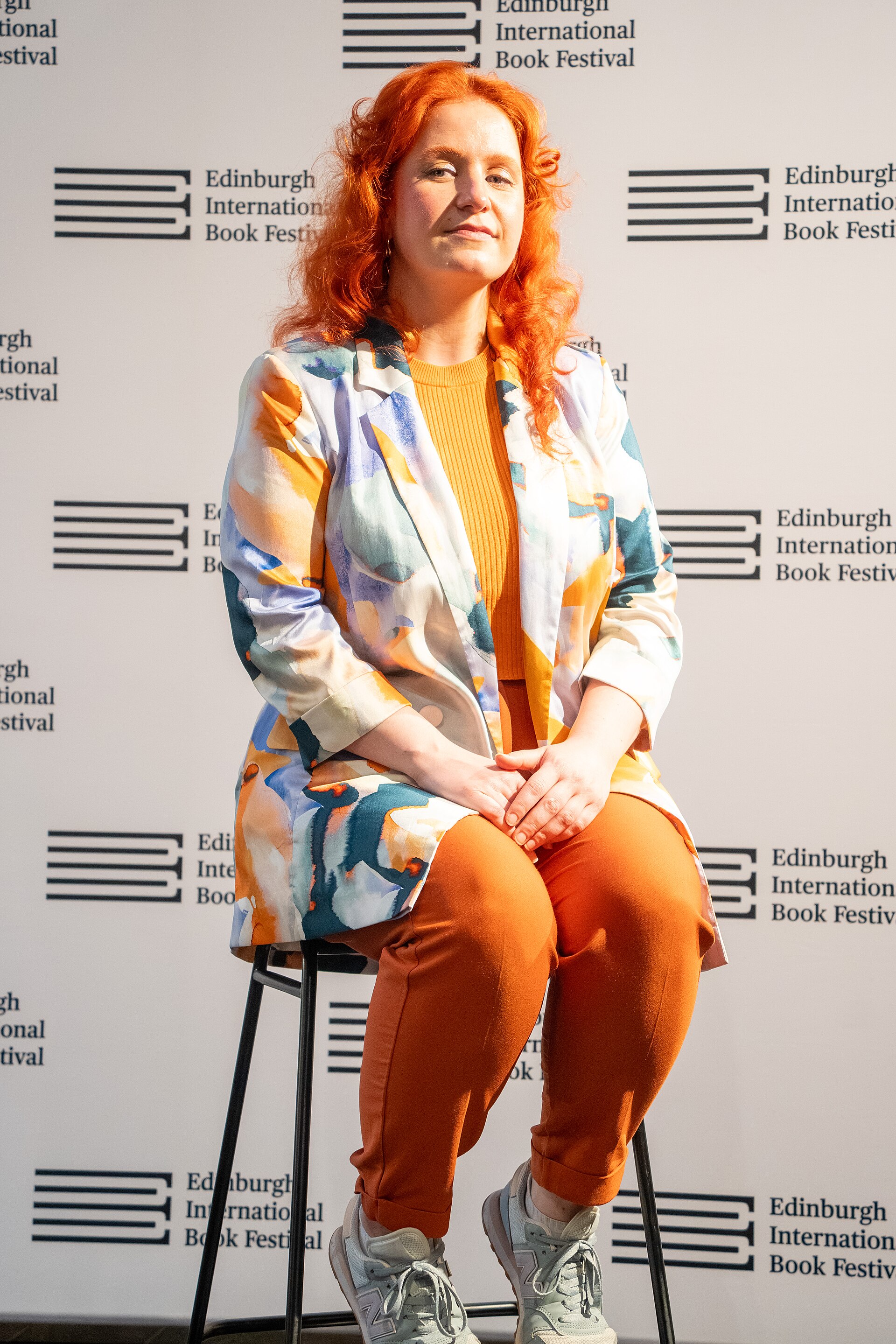at the 2025 Edinburgh International Book Festival