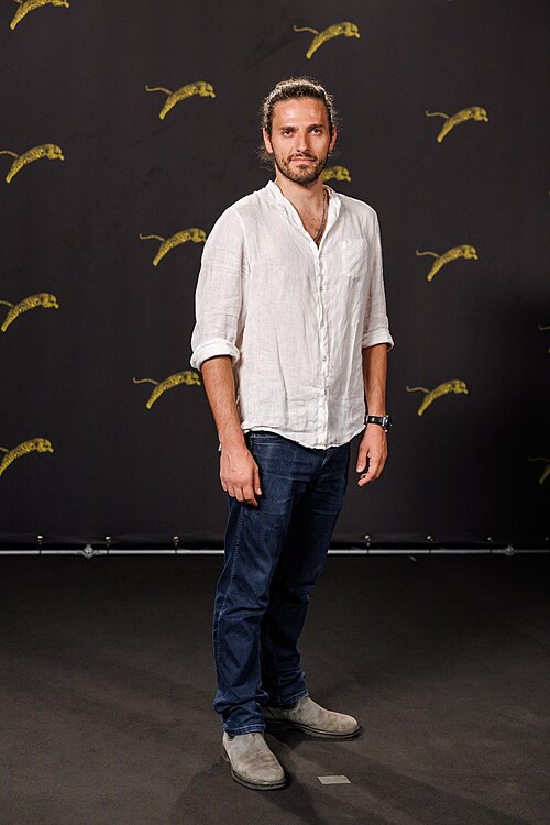 Carlo Alberto Cravino attends "Il Cileno"  (The Chilean) photocall during the 79th Locarno Film Festival on August 13, 2026 in Locarno, Switzerland.