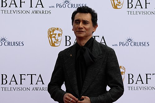 Carlos Manuel Vesga at the TV BAFTA red carpet, May 26