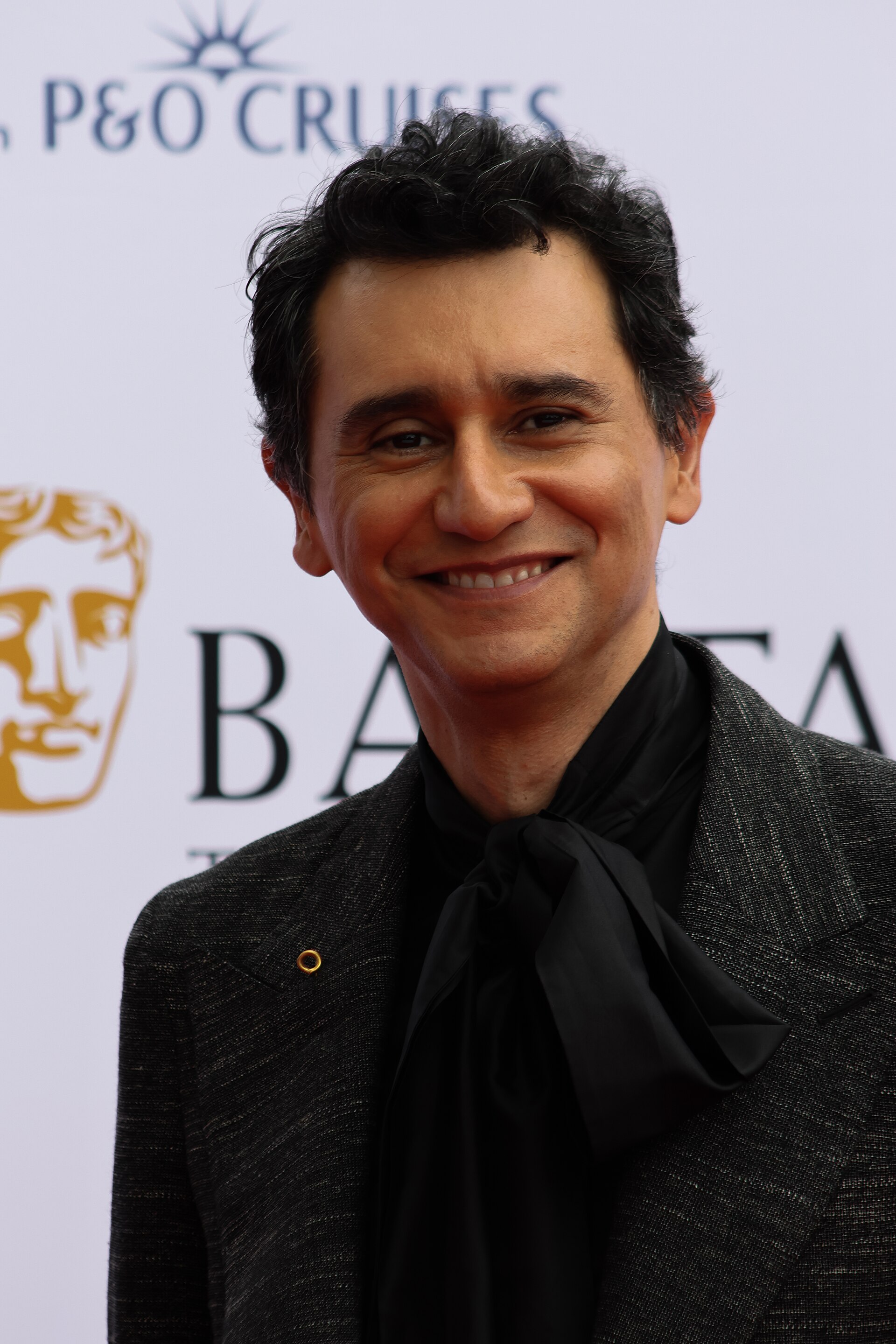 Carlos Manuel Vesga at the TV BAFTA red carpet, May 26
