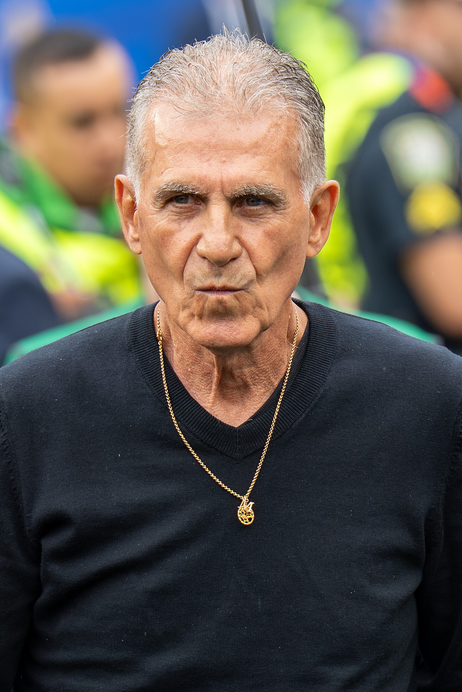 Carlos Queiroz during England v Ghana on 23 June 2026 at the 2026 FIFA World Cup