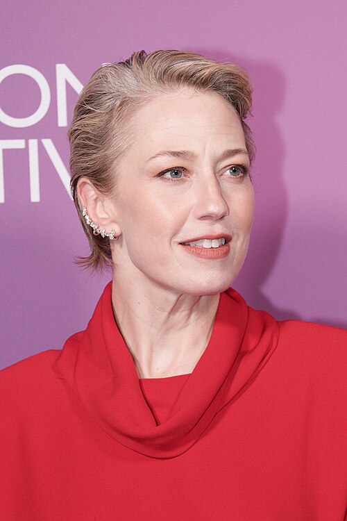 Carrie Coon attends the red carpet ahead of the premiere of the film 'The Liberation' during the 70th BFI London Film Festival in London