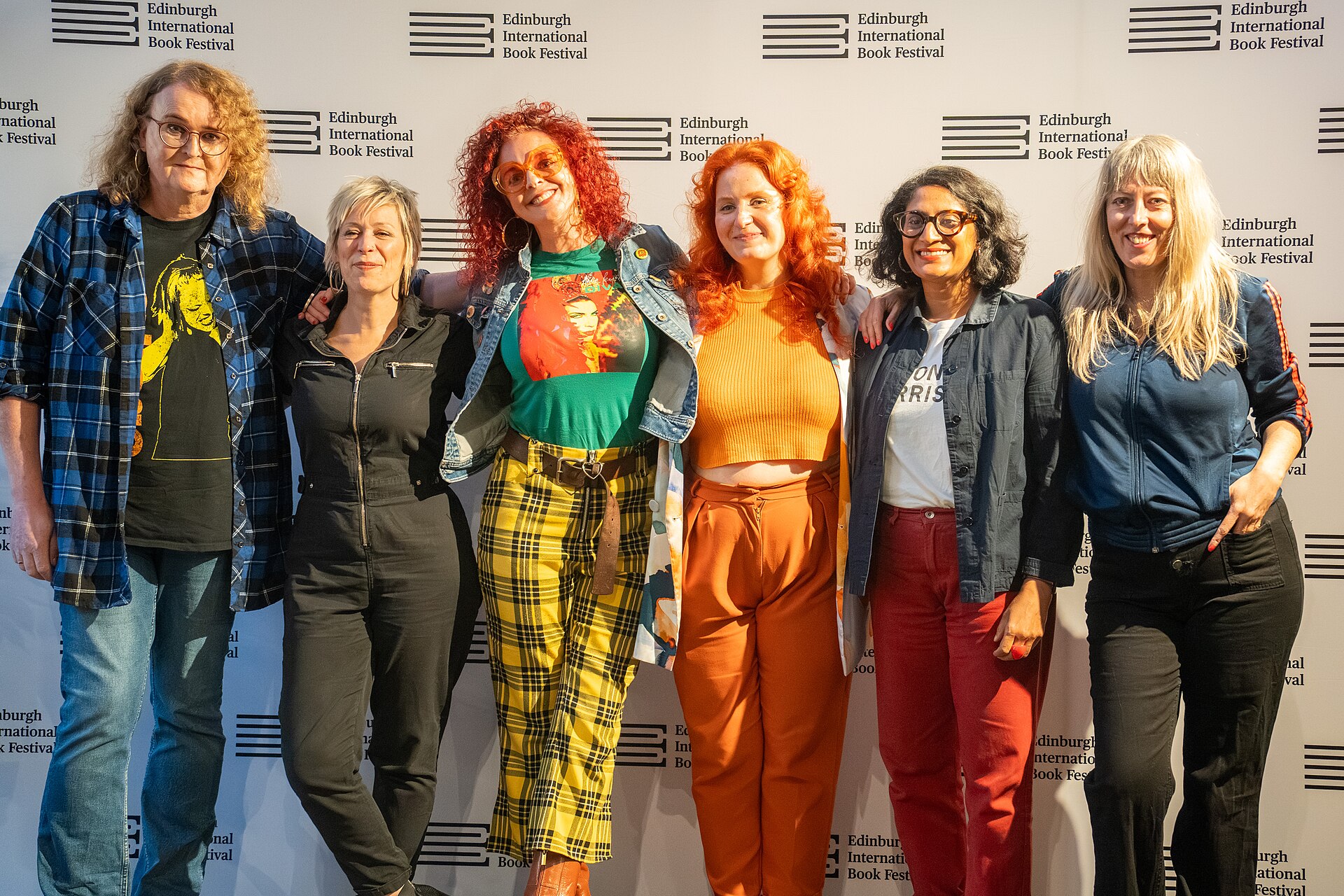 at the 2025 Edinburgh International Book Festival