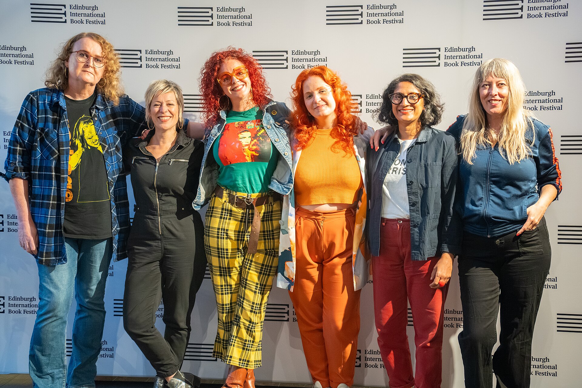 at the 2025 Edinburgh International Book Festival