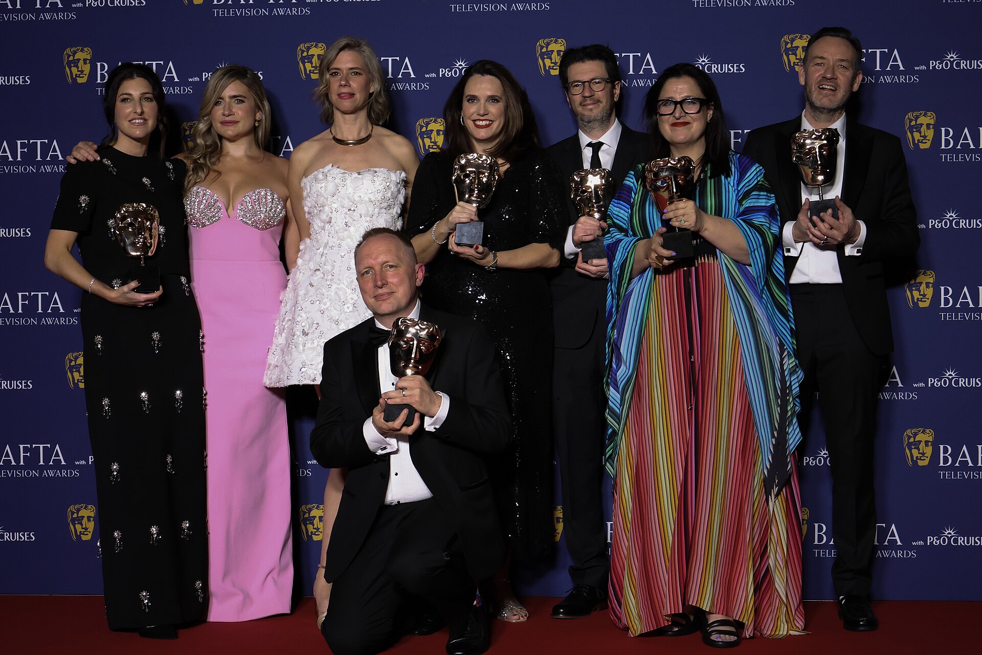 Pictured from Left - Jody Collins, Harriet Kemsley, Lou Sanders, Ben Hardy, Katy Manley, Richard Cohen, Ruth Phillips, Peter Holmes