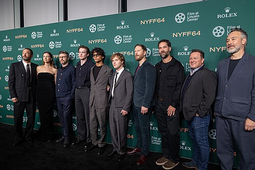 Cast and crew of "A Long Winter" at the 2026 New York Film Festival