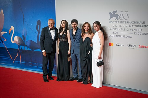 Cast and crew of Furies at Venice Film Festival 2026.