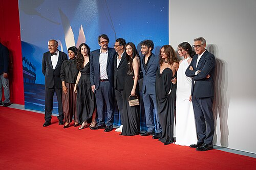 Cast and crew of Furies at Venice Film Festival 2026.