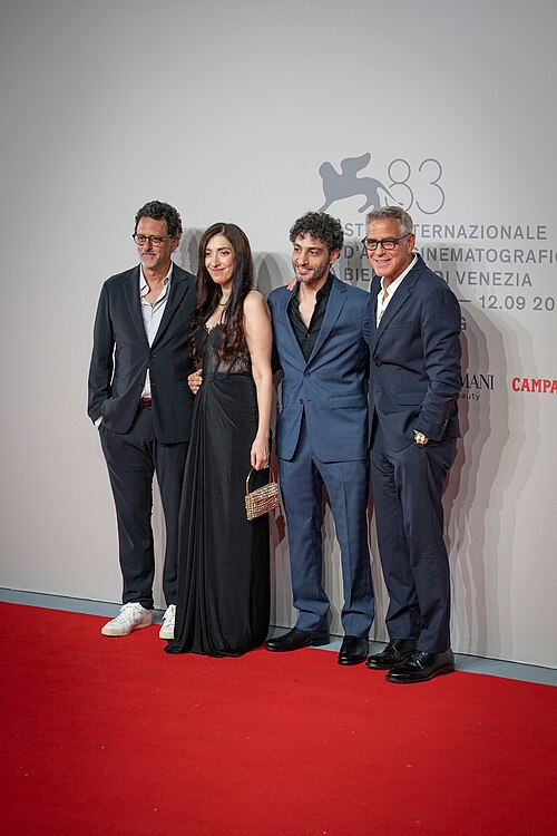 Cast and crew of Furies at Venice Film Festival 2026.