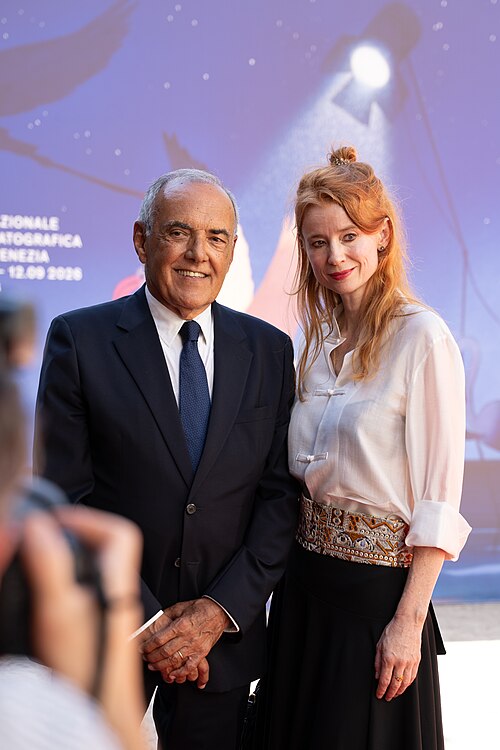 Cast and crew of Moragheb at Venice Film Festival 2026.
