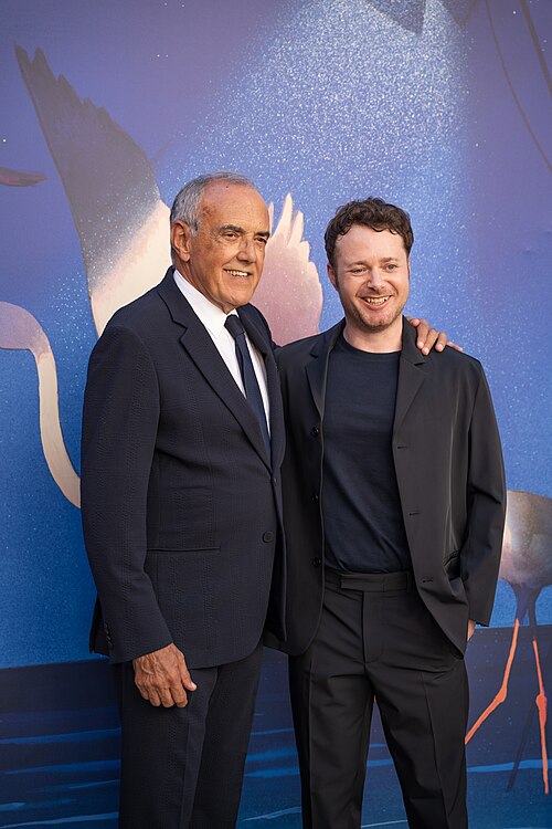 Cast and crew of Oase (Oasis) at Venice Film Festival 2026.