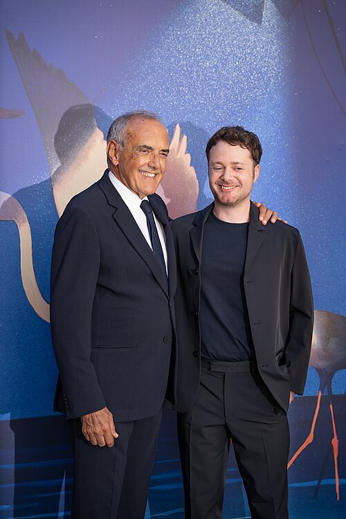 Cast and crew of Oase (Oasis) at Venice Film Festival 2026.