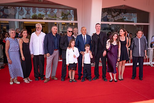 Cast and crew of The Road to Jericho at Venice Film Festival 2026.