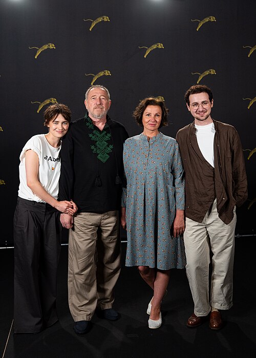 Cast of I Rarely Wake Up Dreaming at the 79th Locarno Film Festival 2026