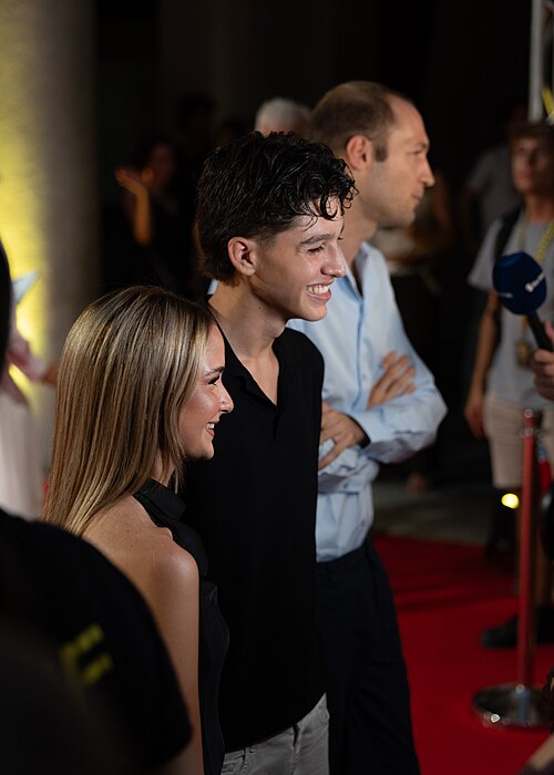 Cast of Kettice on the red carpet at the 79th Locaro Film Festival 2026