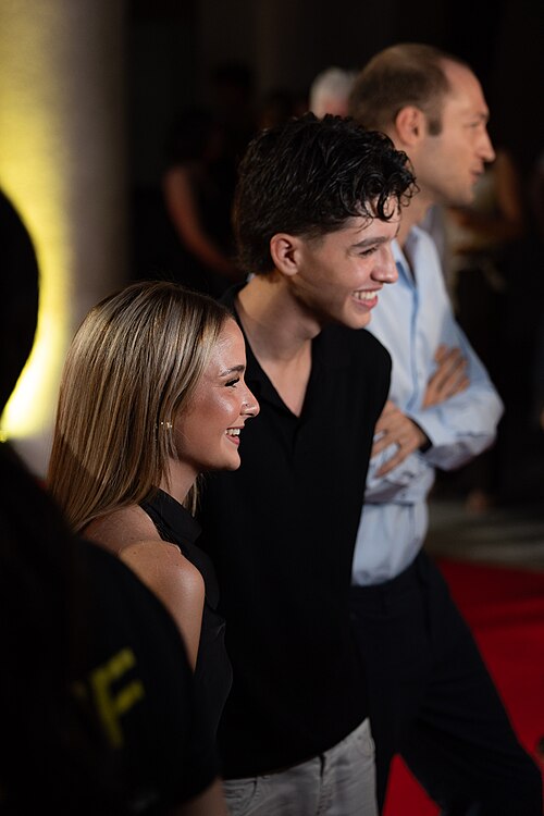 Cast of Kettice on the red carpet at the 79th Locaro Film Festival 2026
