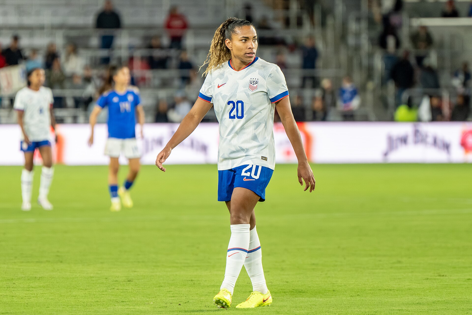 Catarina Macario during United States Women's Soccer Team vs Italy Women's National Football Team on November 28 2025