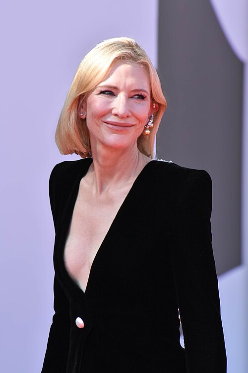 Cate Blanchett at 81st Venice International Film Festival for Disclaimer (TV series)