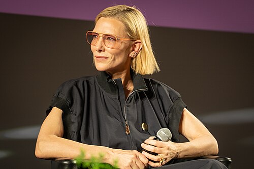 Cate Blanchett (actress) at Rendez-vous with Cate Blanchett at Cannes Film Festival 2026.