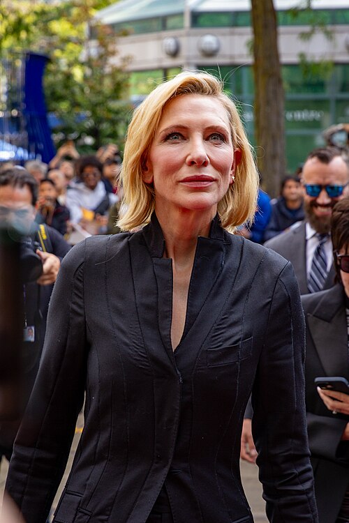 Cate Blanchett, actor, at the 2024 Toronto International Film Festival (TIFF) for the movie Disclaimer.