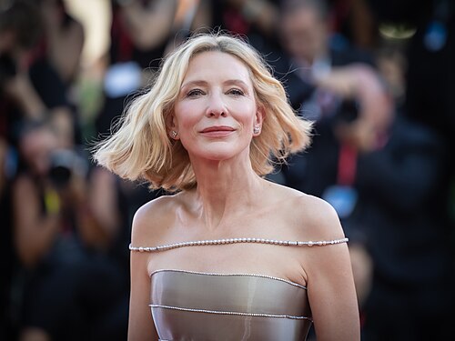 Actress Cate Blanchett at the 81st Venice International Film Festival