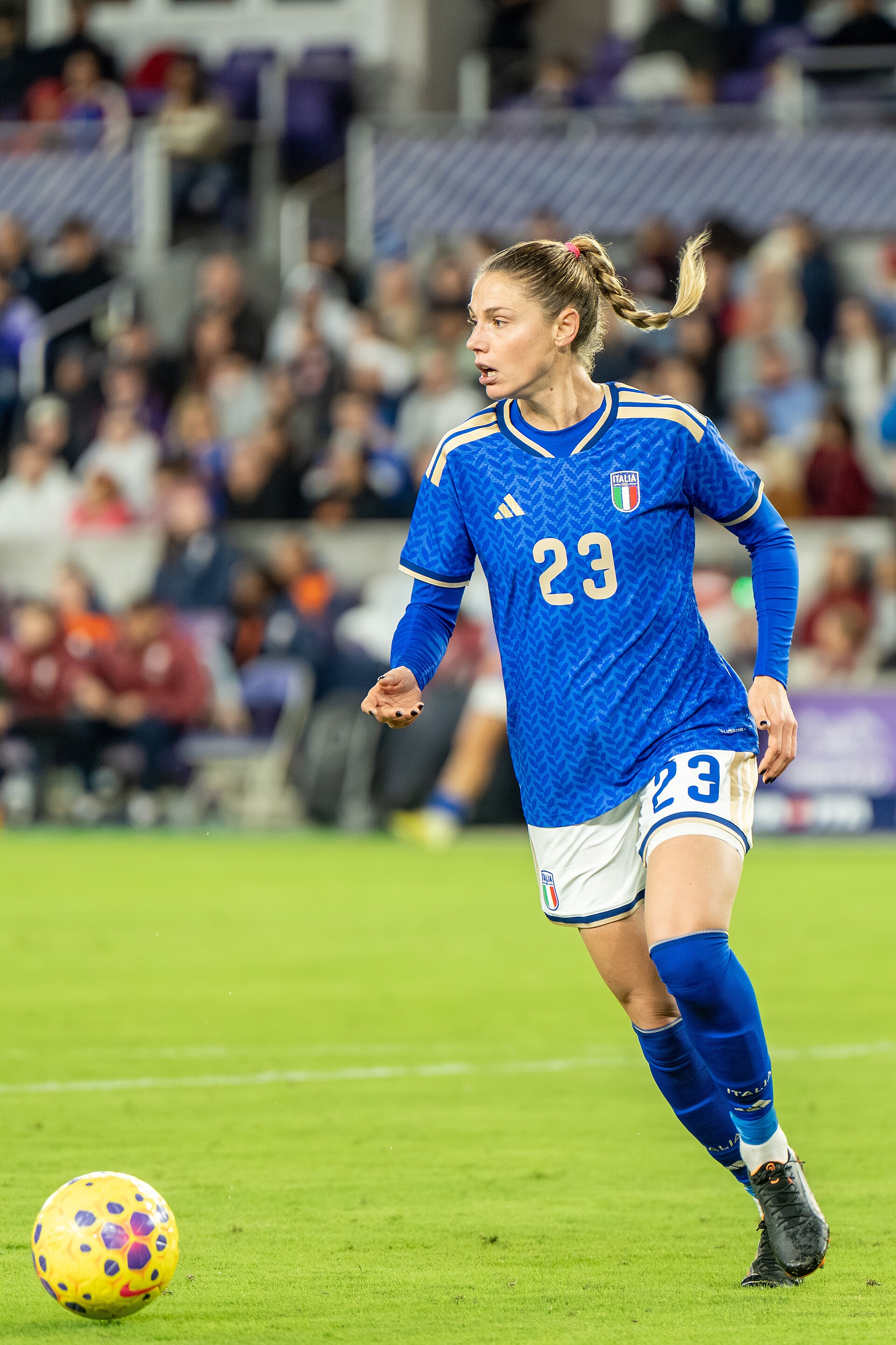 Cecilia Salvai during United States Women's Soccer Team vs Italy Women's National Football Team on November 28 2025