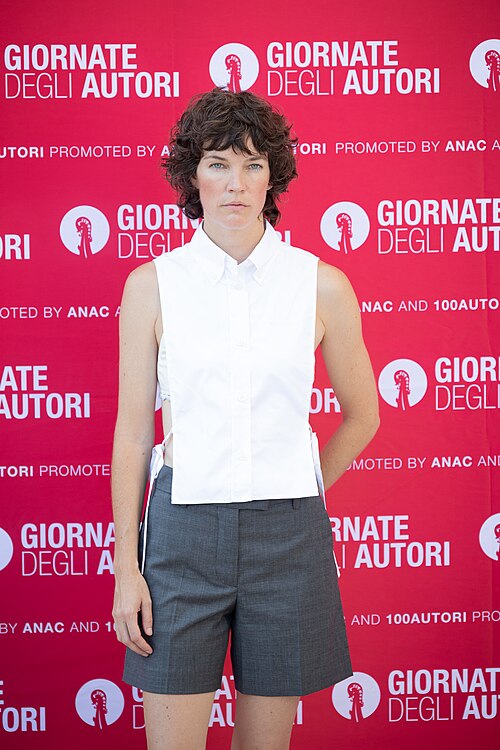 Celia Rowlson-Hall, model, at 83rd Venice International Film Festival in Venice, Italy for the film Miu Miu Women's Tales .