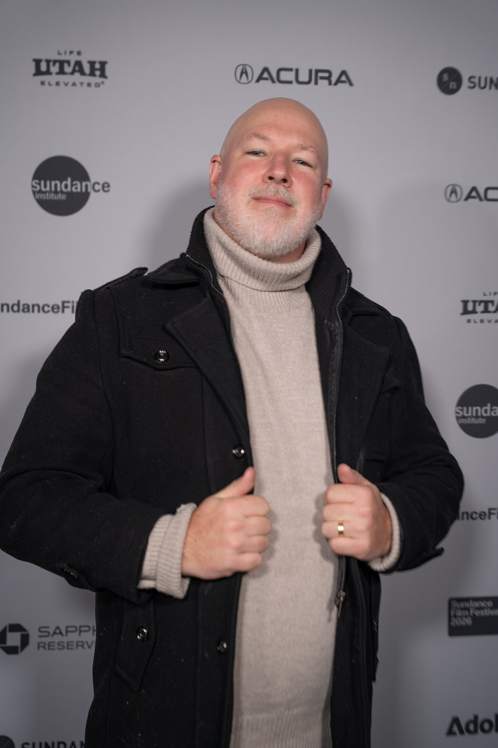 Chad Archibald (executive producer) at the premiere for Undertone at Sundance Film Festival 2026.