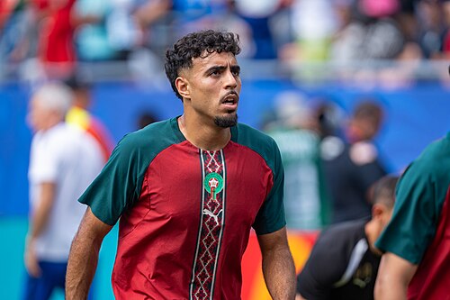 Chadi Riad during France v Morocco at the 2026 FIFA World Cup